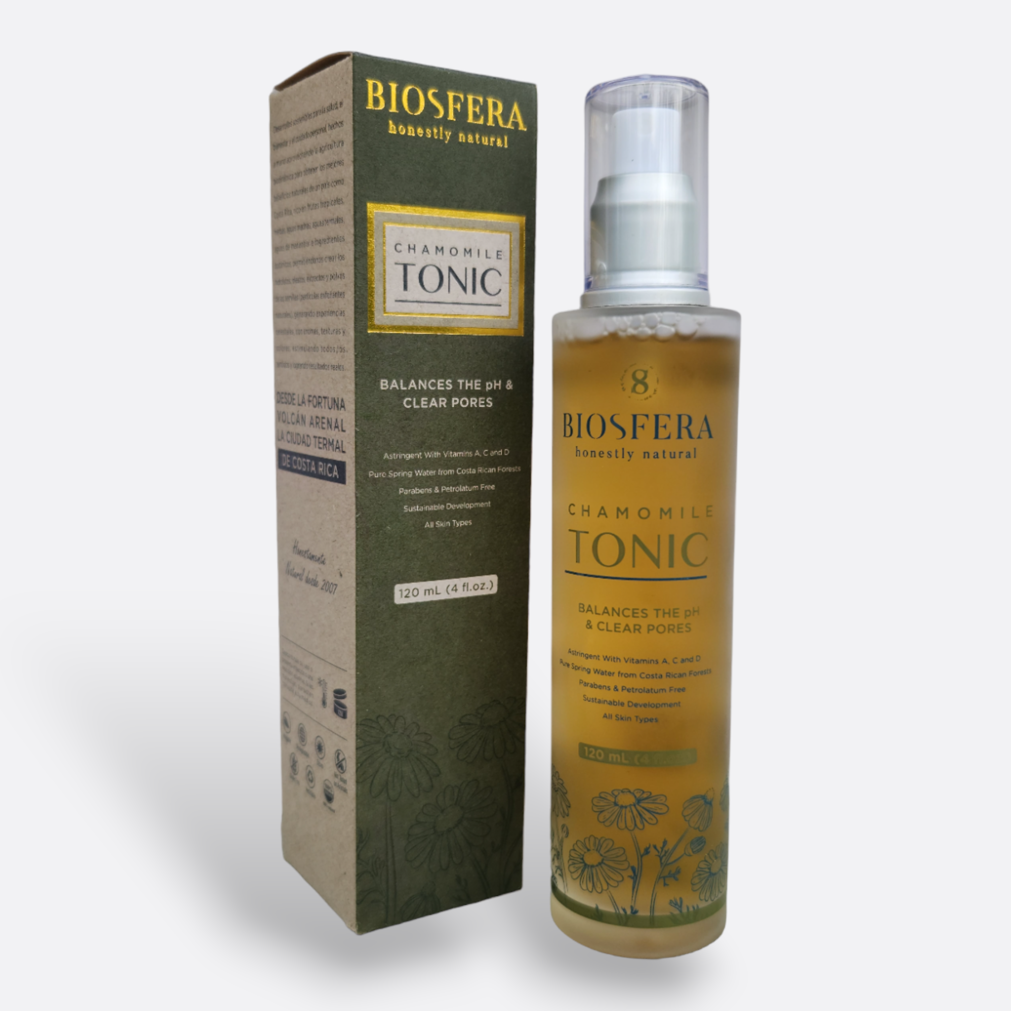 Tónico facial de manzanilla