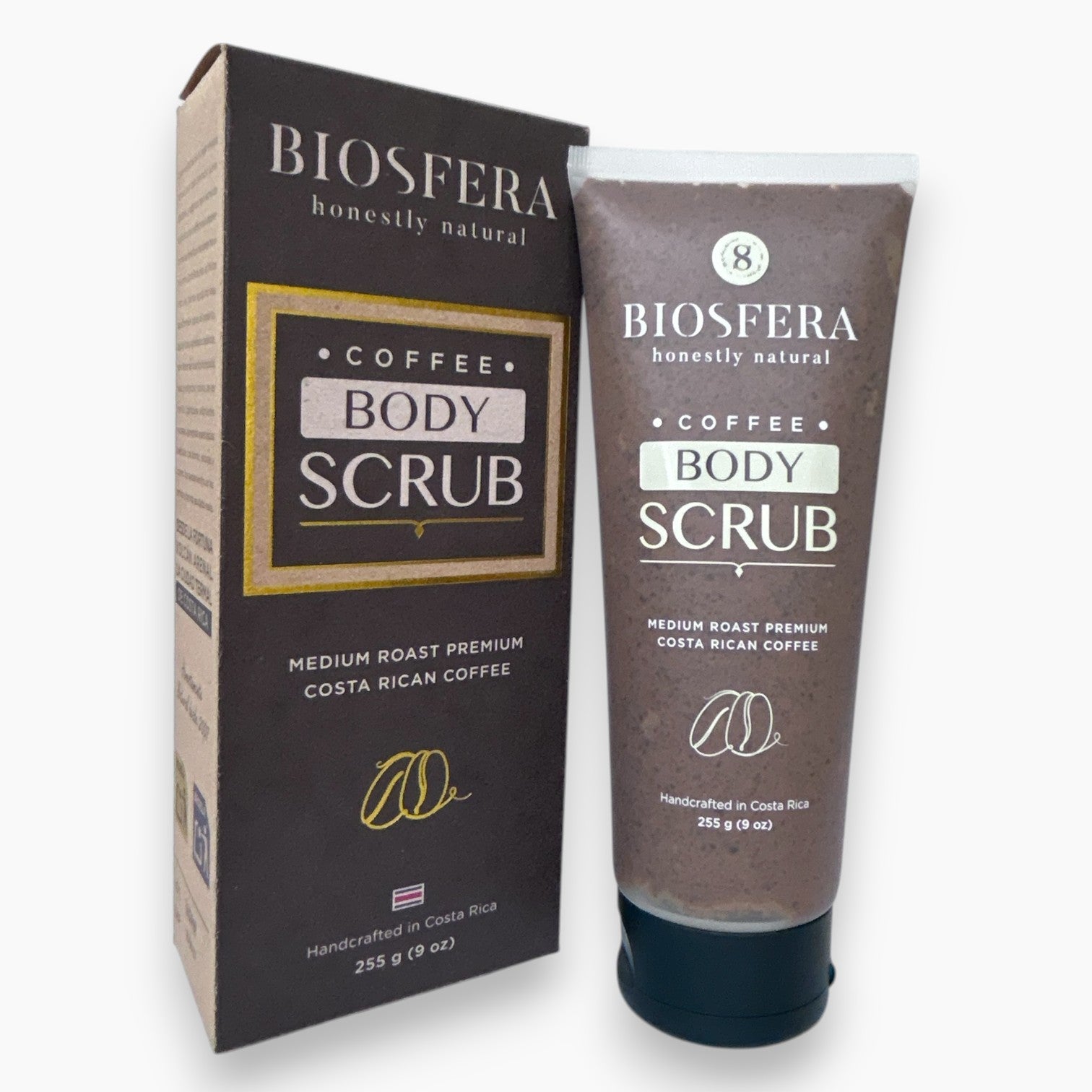 Exfoliante corporal de café de primera calidad