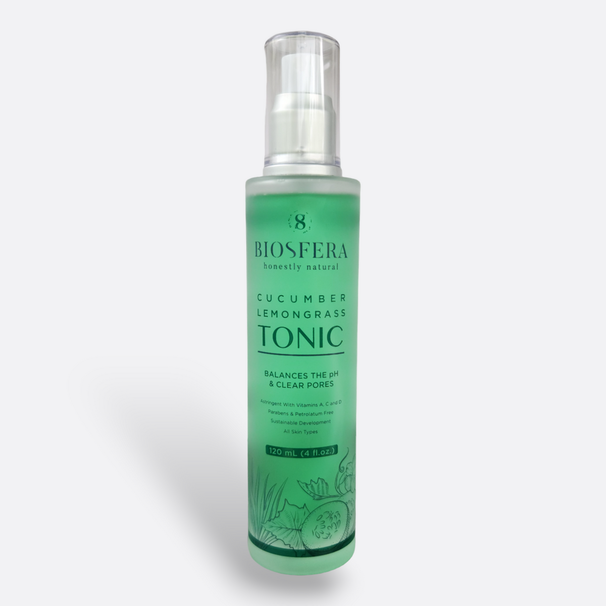 Cucumber Lemongrass Face Tonic