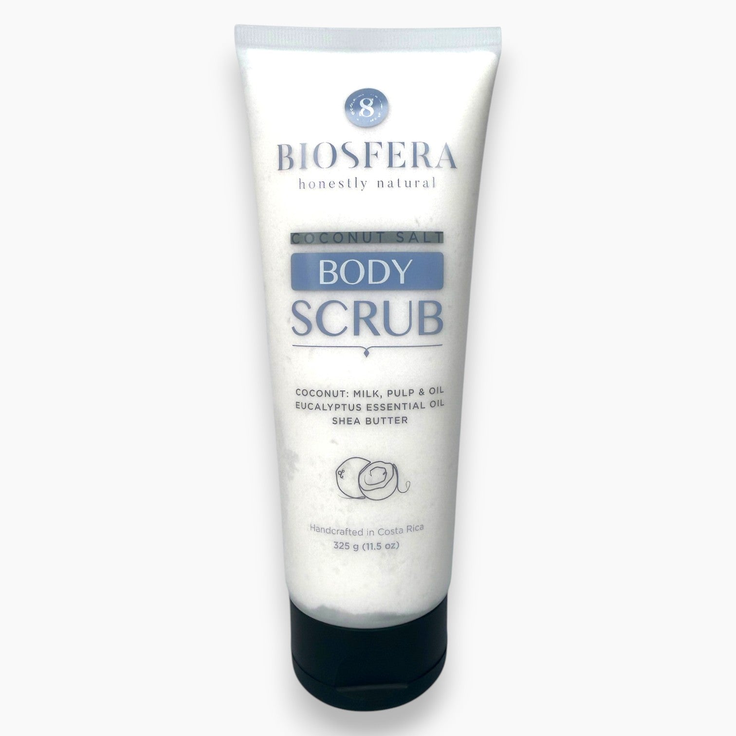Exfoliante corporal con leche de coco y sal marina