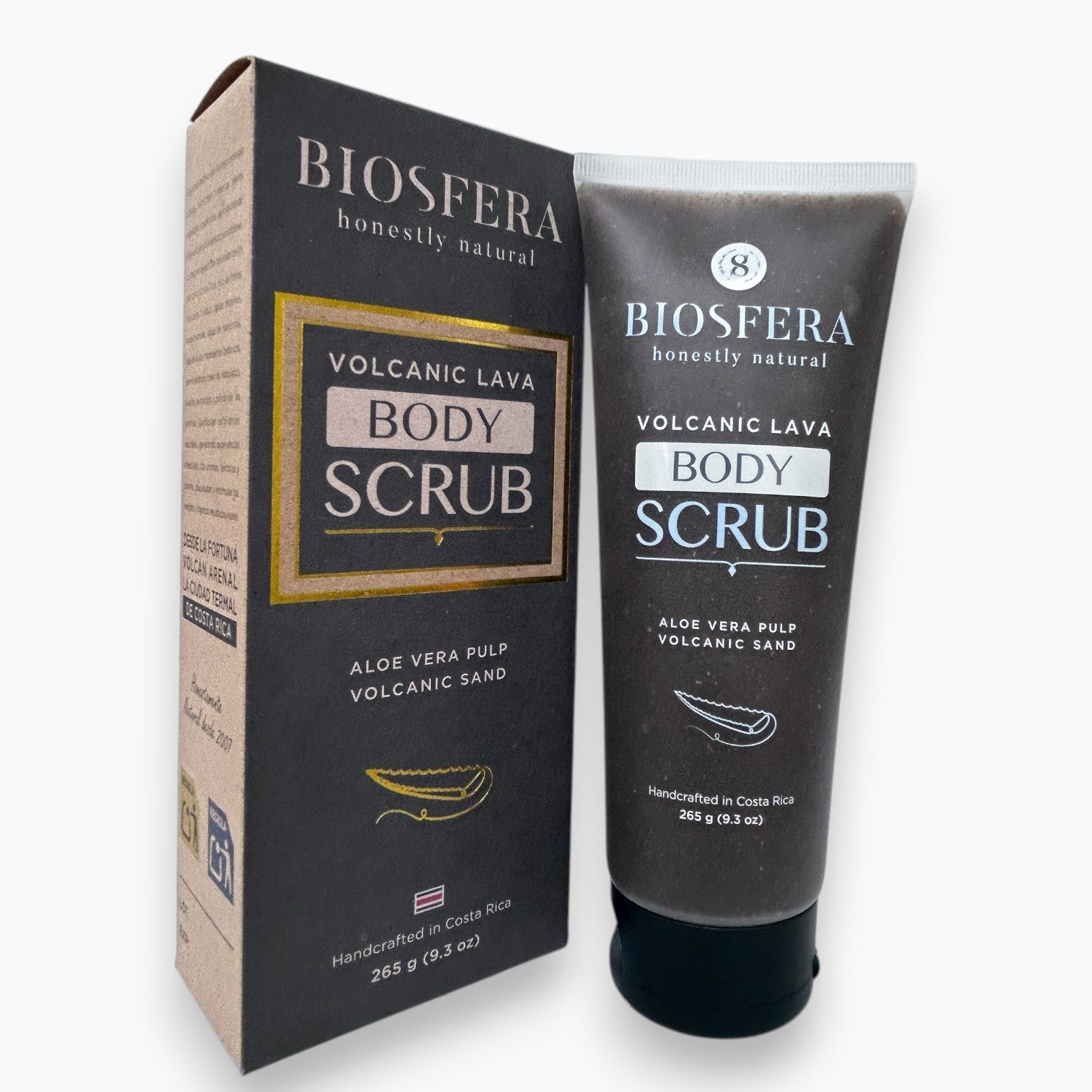 Volcanic Lava & Aloe Vera Body Scrub