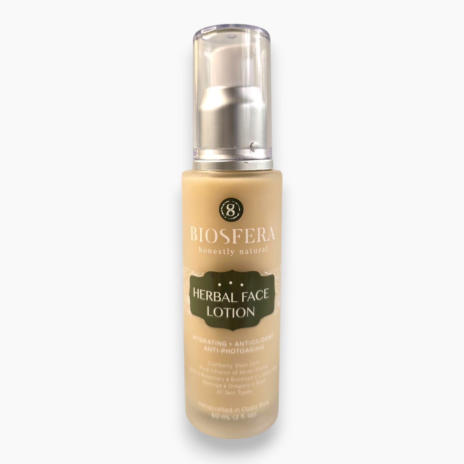 Loción facial a base de hierbas