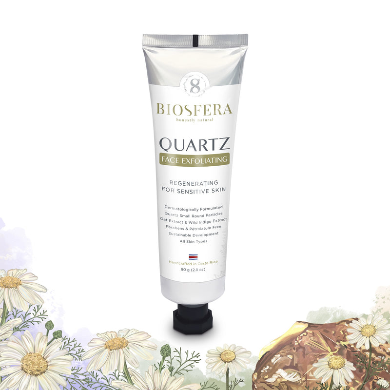 Quartz & Oat Extract Face Exfoliating